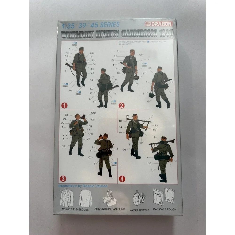 Dragon 6105 1:35 Wehrmacht Infantry (Barbarossa 1941) '39-'45 Series — New